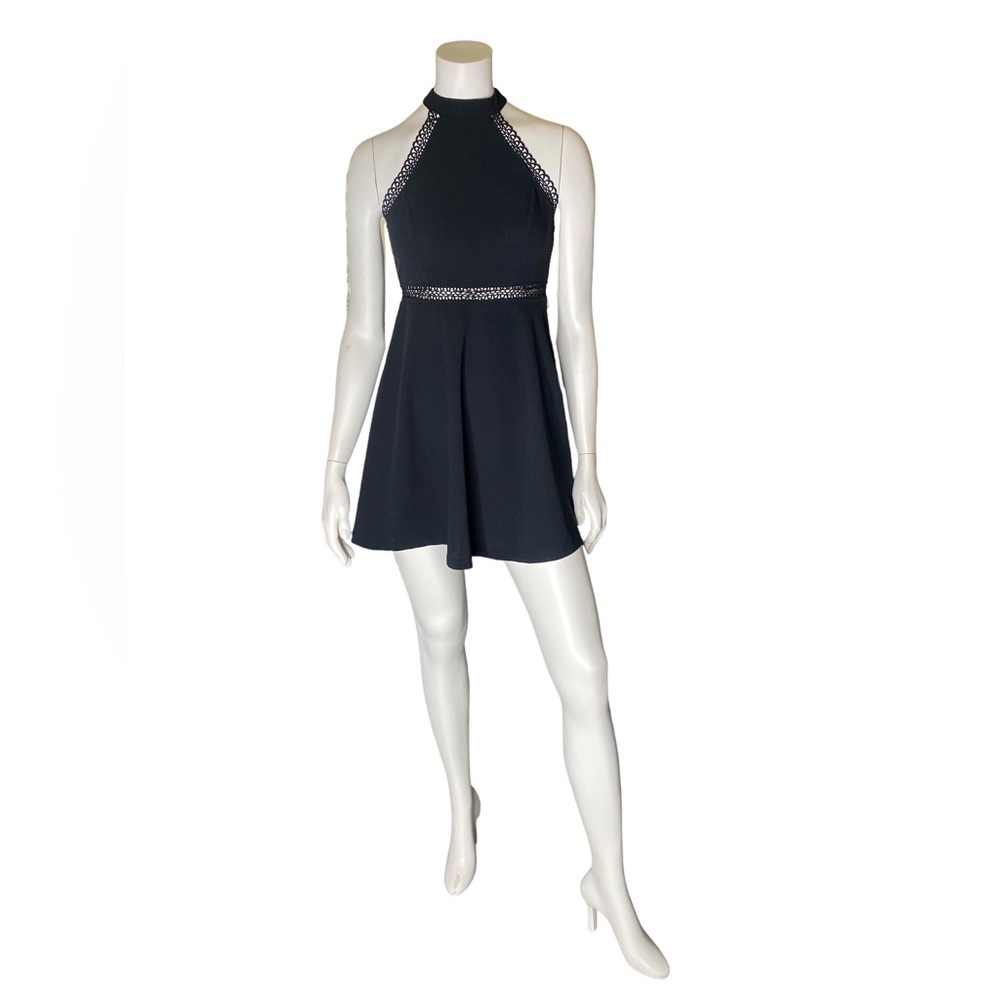 Skater mini dress “Reach Out My Hand” Sz XS
